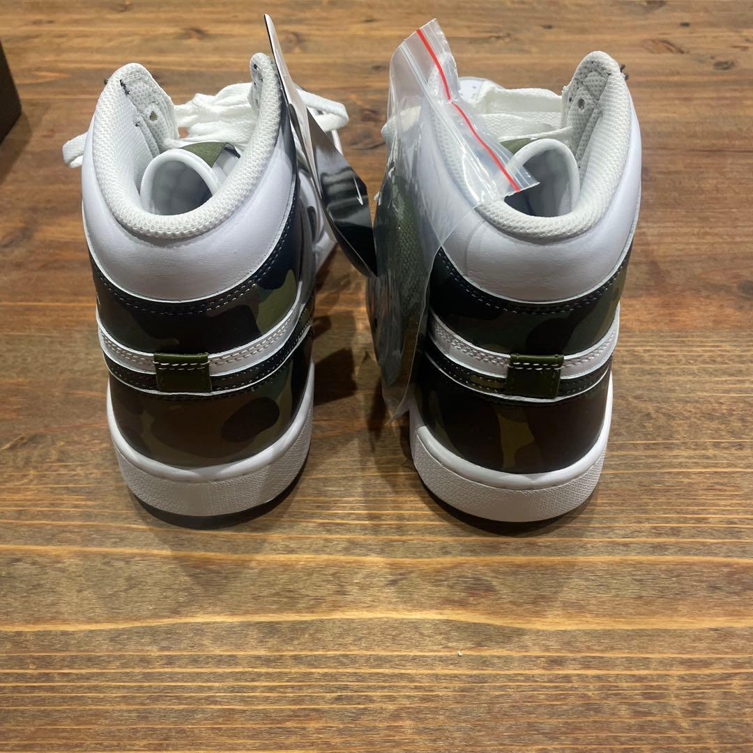シューズ(男性用) Nike Air Jordan 1 High Golf Camo/White