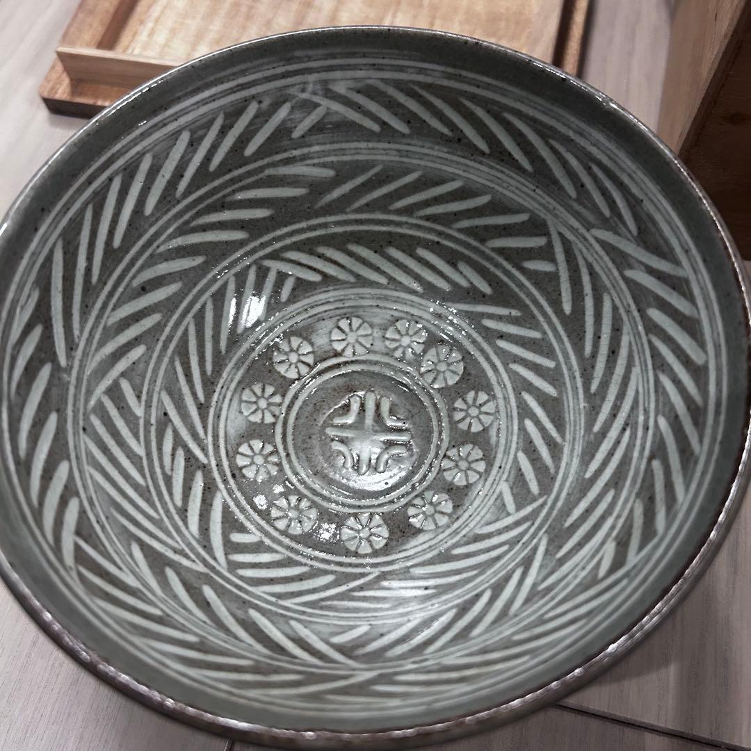 古美術◼️蔵から凄く雰囲気の良さそうな抹茶茶碗が出てきました。茶道具、茶盆　骨董