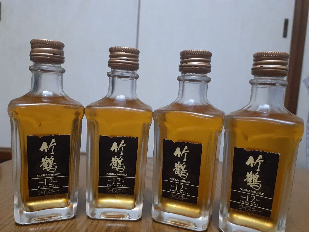 竹鶴12年 50mlボトル 4本セット