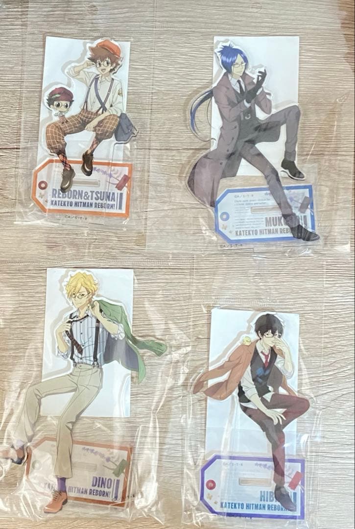 沢田綱吉　雲雀恭弥 六道骸　ディーノ　アクスタ　家庭教師ヒットマンREBORN