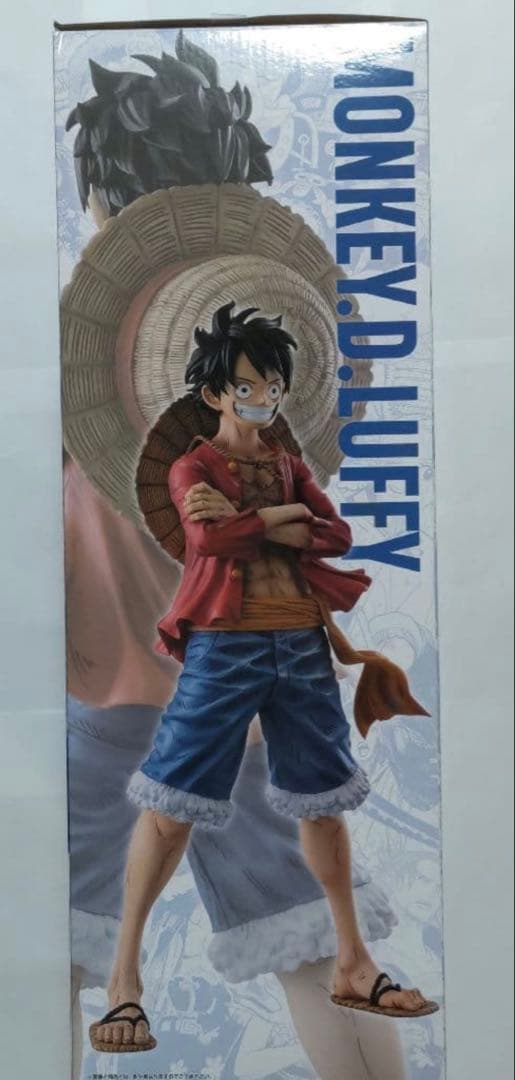 ONE PIECE BASE SHOP くじ ルフィ フルカラーフィギュア賞