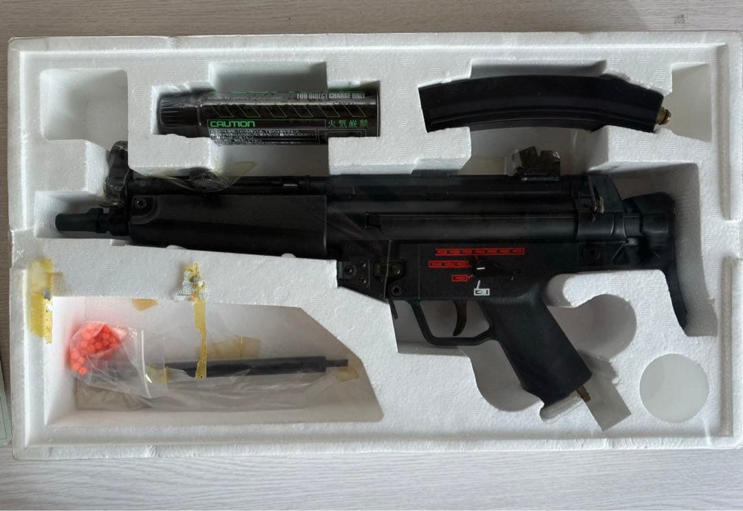 【激レア、未開封】JAC Heckler & Koch MP5 A5 ガスガン