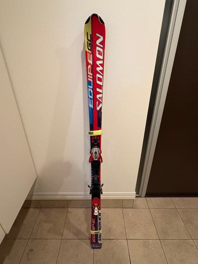 SALOMON スキー板 バインディング付き