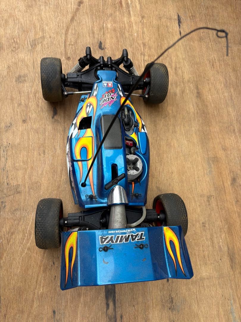 L*y様 ジャンク　タミヤオフロードカー　NDF-01　ナイトロサンダー　エンジ