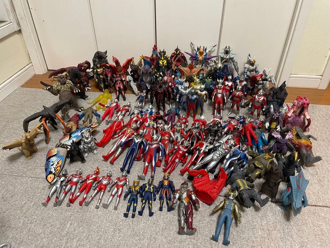 ウルトラマンシリーズ ゴジラシリーズ　ソフビ　フィギュア　まとめ売り