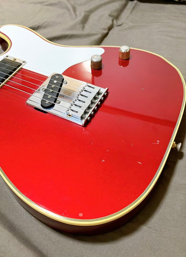 moon テレキャスタータイプレッド