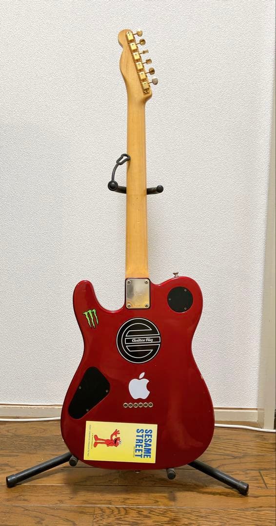 moon テレキャスタータイプレッド