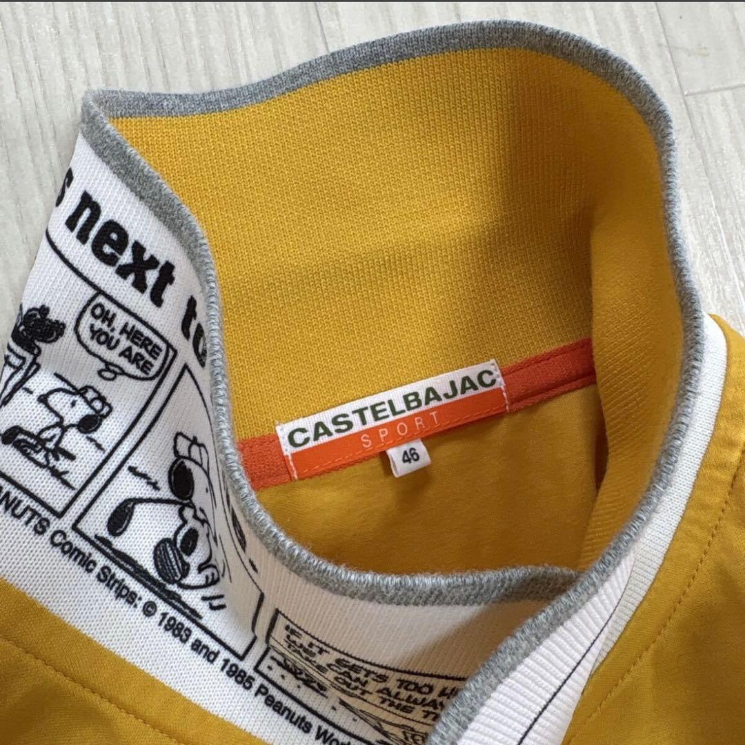 CASTELBAJAC カステルバジャック スポーツ スヌーピー 長袖ポロシャツ