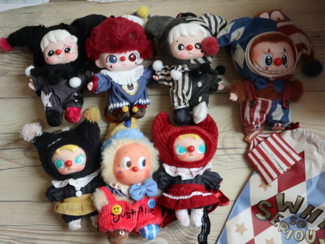 pop mart why so serious ぬいぐるみキーホルダー セット