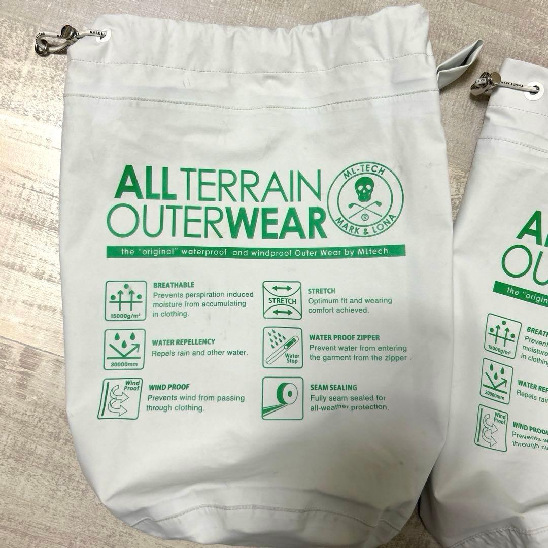 マーク&ロナ★レインウェア★上下袋4点セット 【メンズ サイズ46（M）】