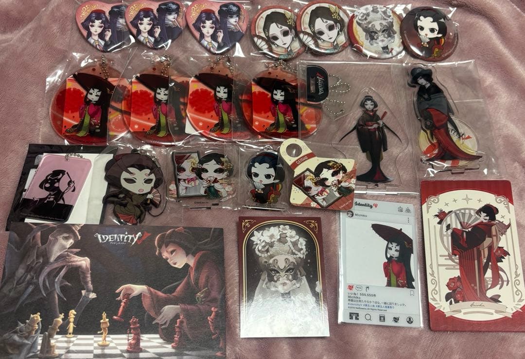 d*3様 第五人格 美智子 芸者 グッズセット