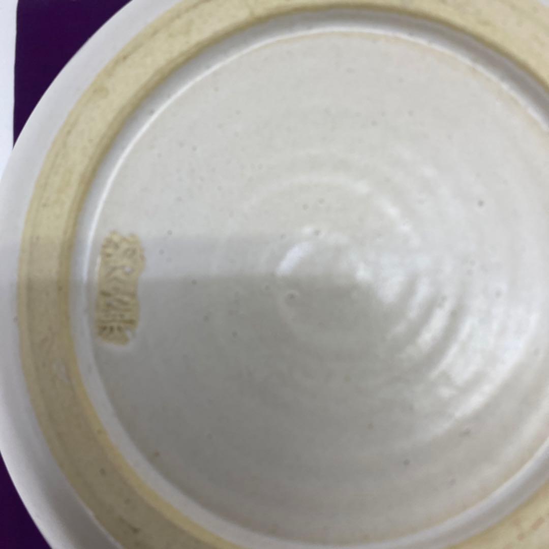 月兎水指　紀州焼葵窯