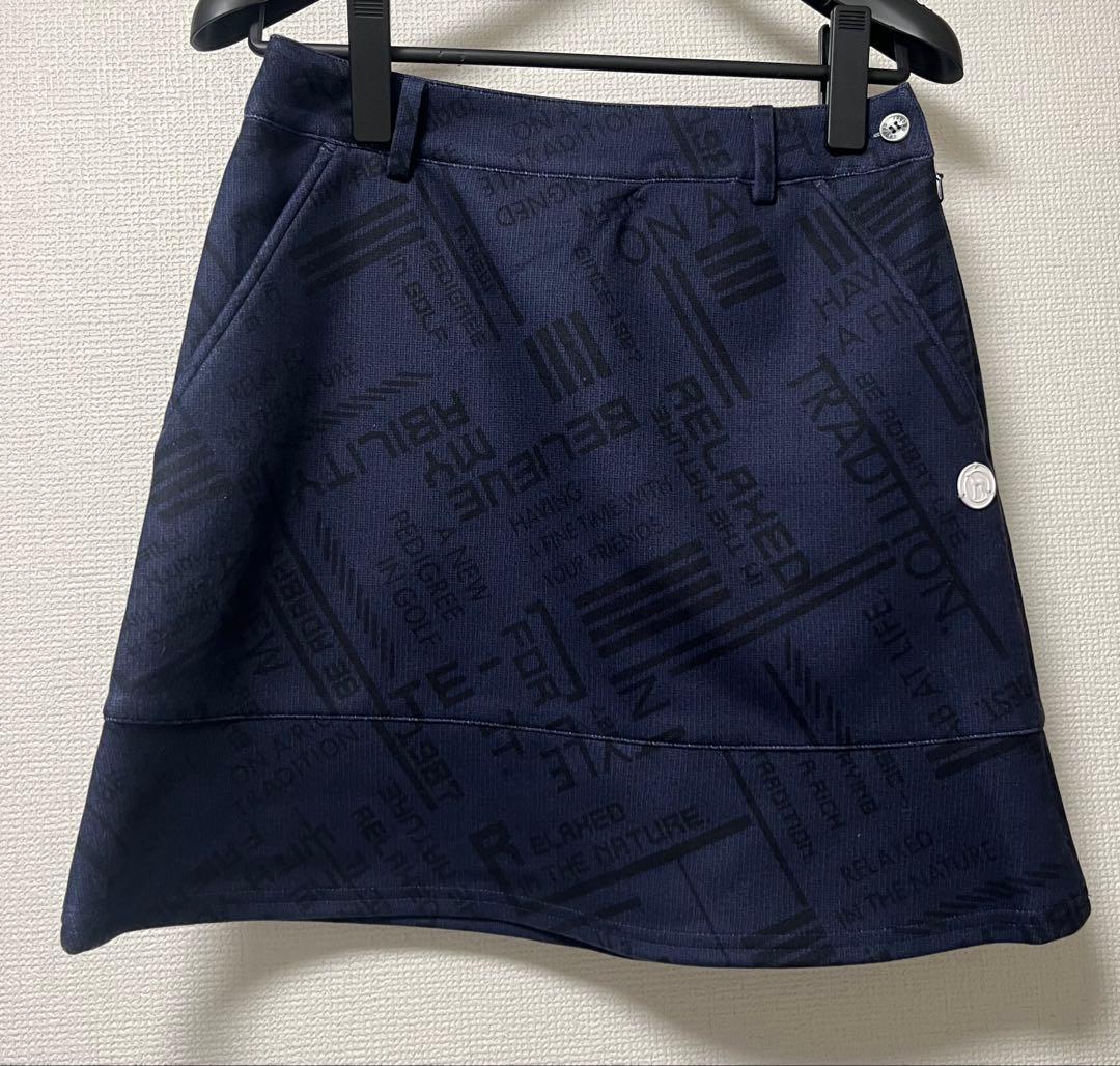 【新品タグ付】adabat アダバット ゴルフスカート 36