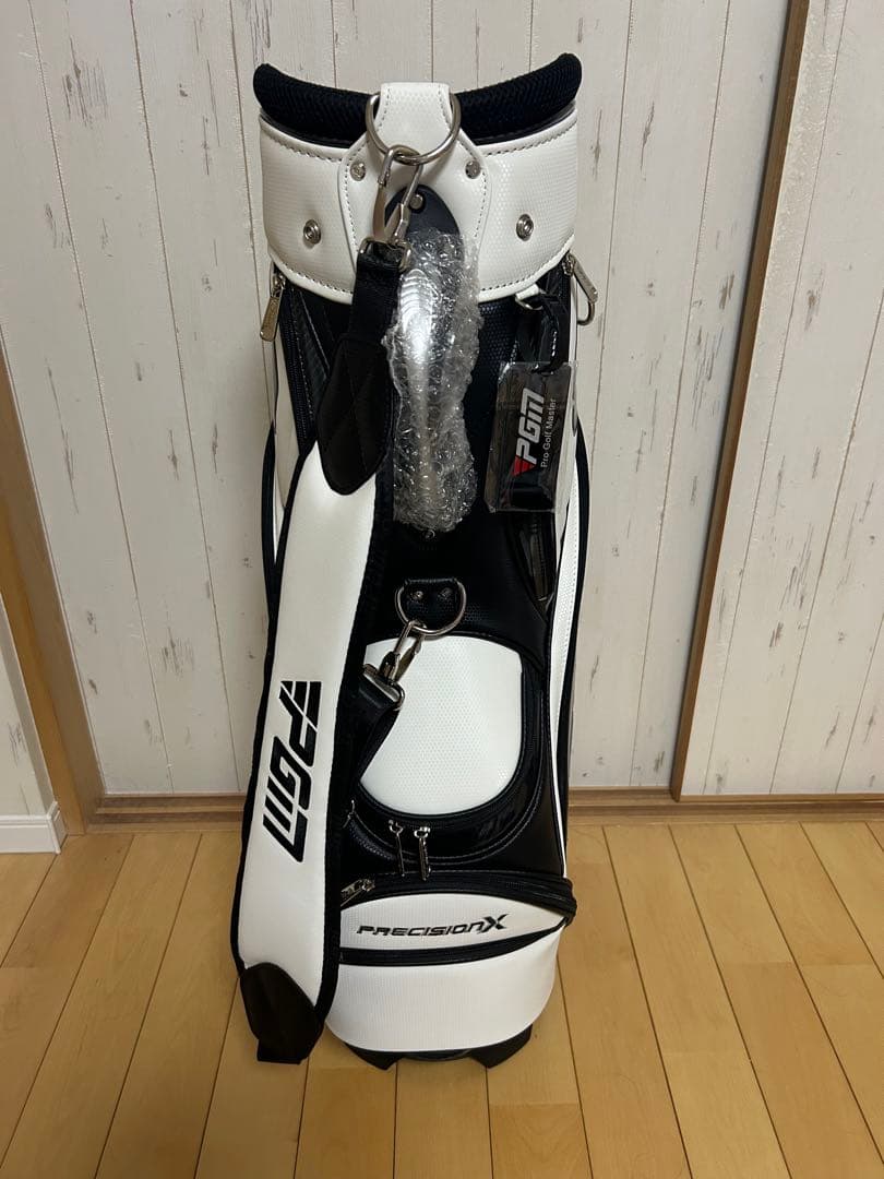 新品！未使用品　ゴルフバッグ キャディーバッグ　PGM シューズ収納