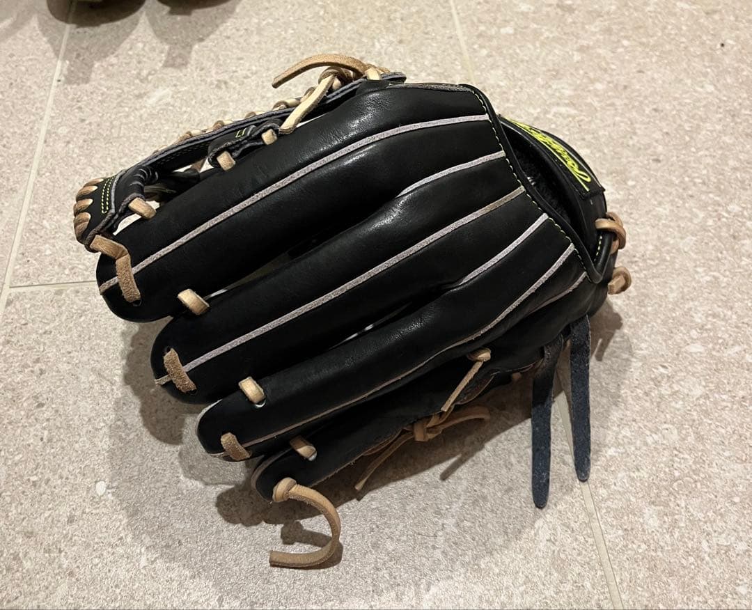 ✅【美品】ローリングス 軟式 内野手用グローブ 岡本和真モデル