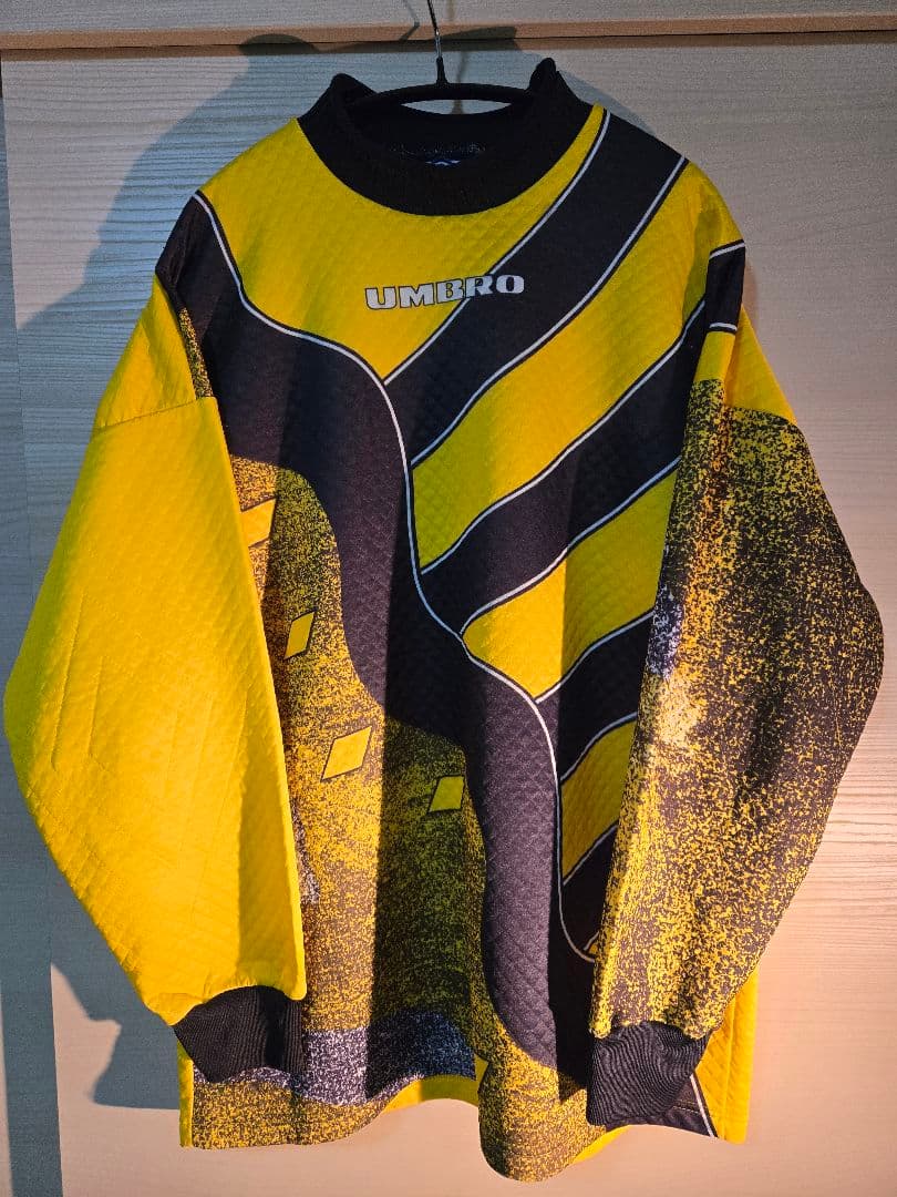 【希少】90s イングランド製 UMBRO キーパーシャツ ヴィンテージ