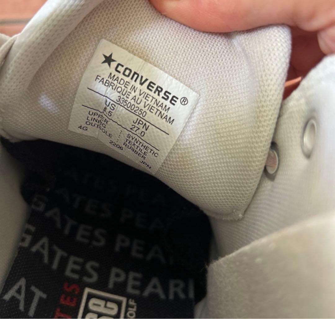 パーリーゲイツ×コンバース　スパイクレスシューズ　27cm