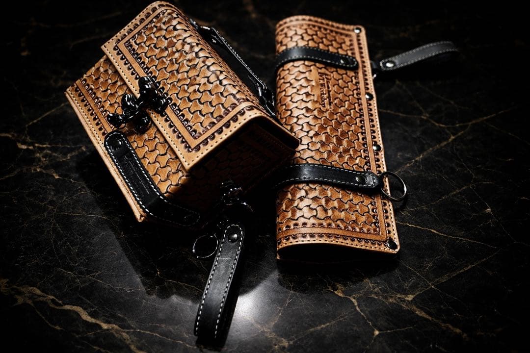 月末SALE!非売品/Pvt.Workshop極CL本革　デッキケース&ハーフ