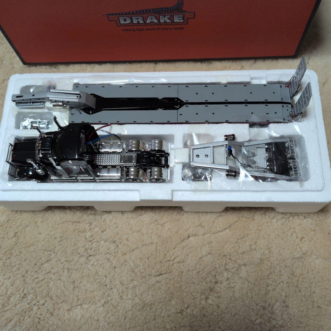 【新品未使用】DRAKE トレーラー模型 黒