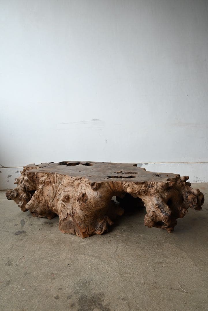 根卓 花台 一枚板 飾り台 古家具 古道具 アンティーク古美術 骨董 テーブル