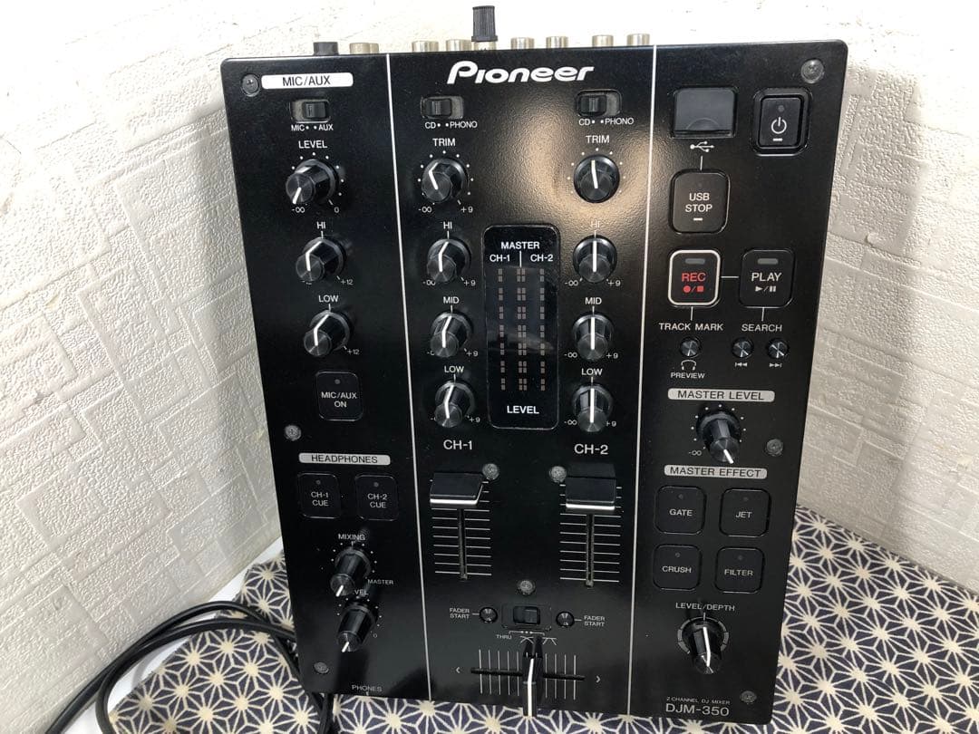 pioneer dj パイオニア　DJM-350 メンテナンス