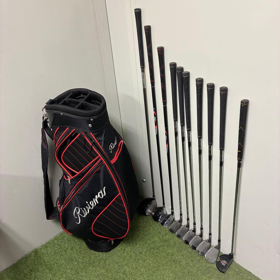 メンズゴルフクラブセット　【NIKE】【ナイキ】【Riviera】【ウッド未使用