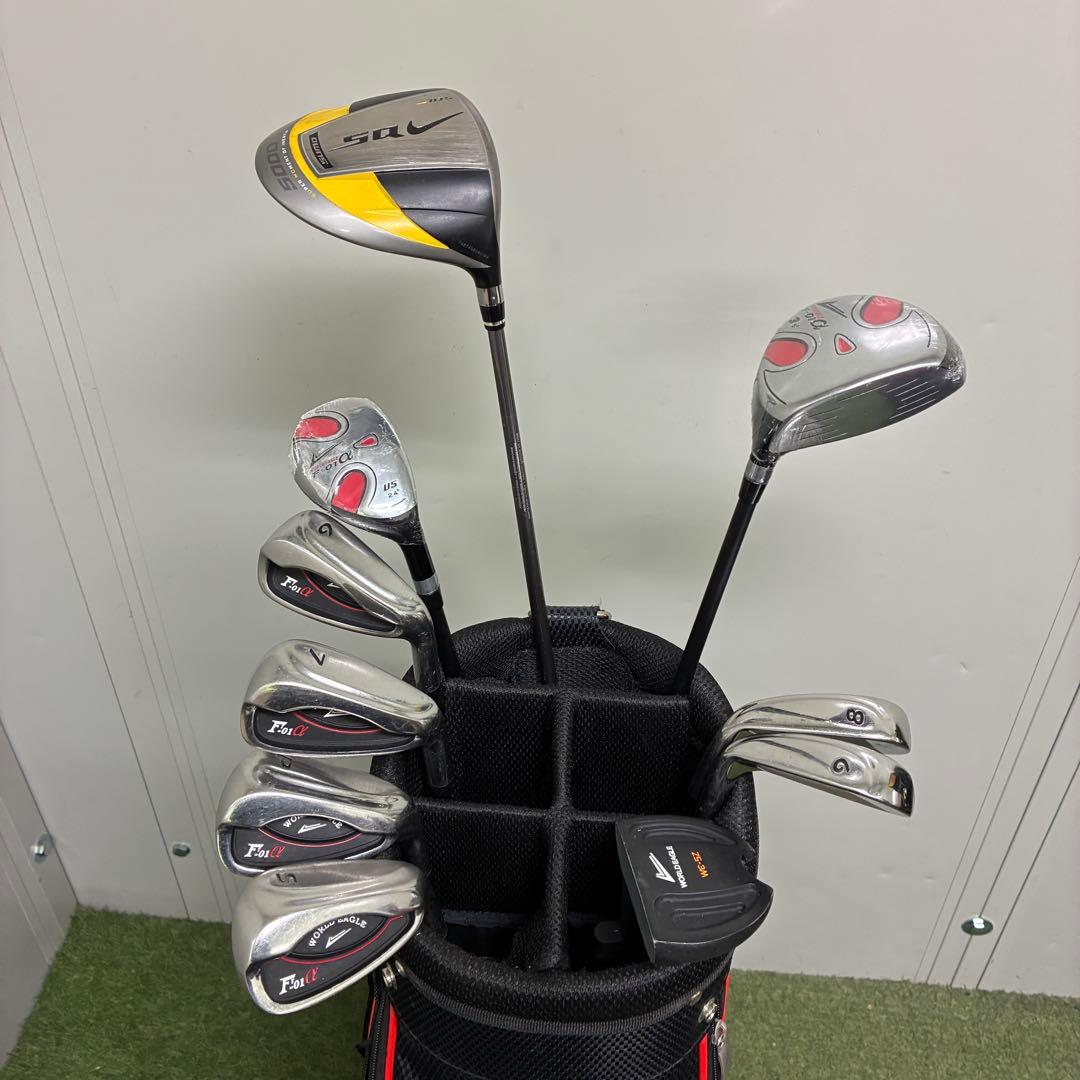 メンズゴルフクラブセット　【NIKE】【ナイキ】【Riviera】【ウッド未使用