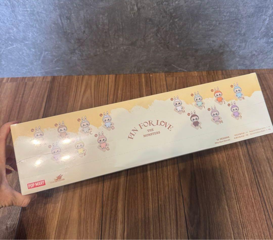 ポップマート ザ モンスターズ (ラブブ) ピン フォー ラブ シリーズ