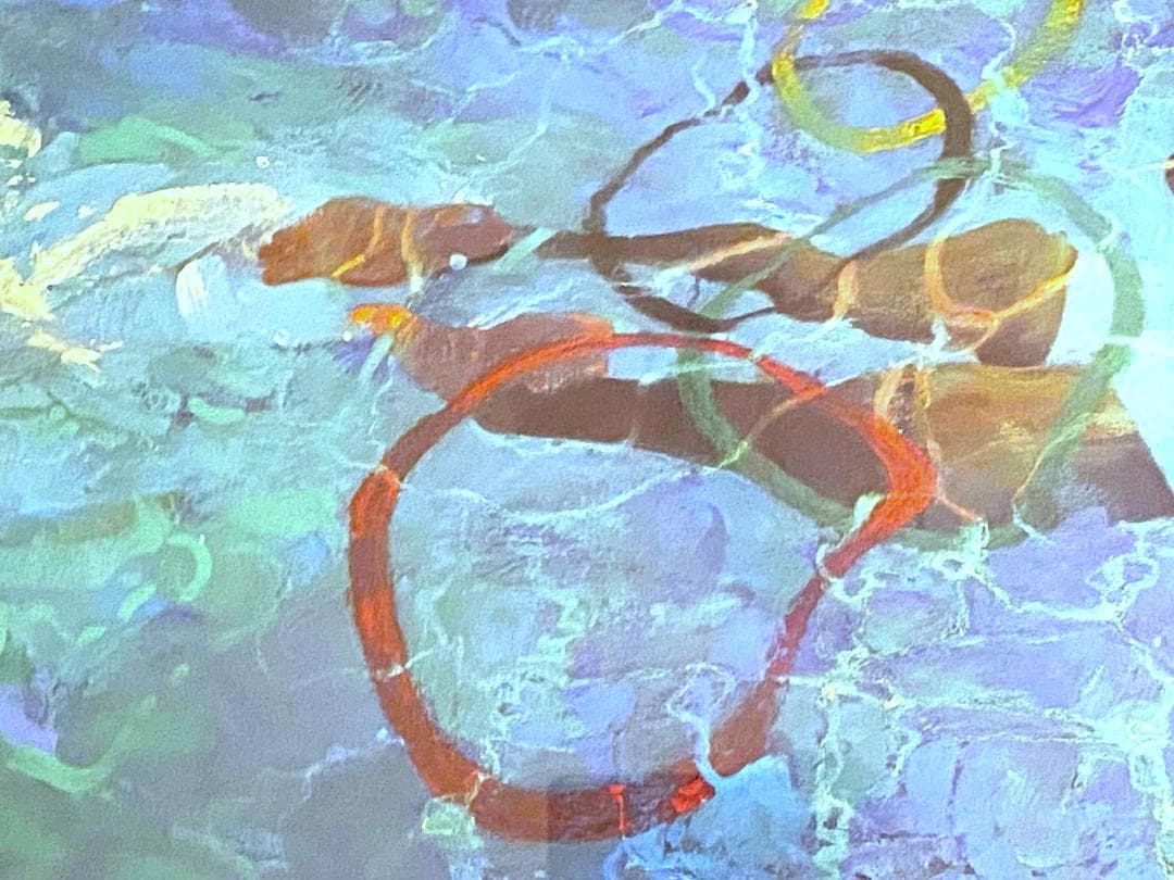 【美品】ロバート・ハインデル★Olympic Swimmer★リトグラフ★額装