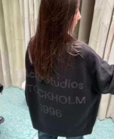 新品acne Studios ブラック セーター サイズM69