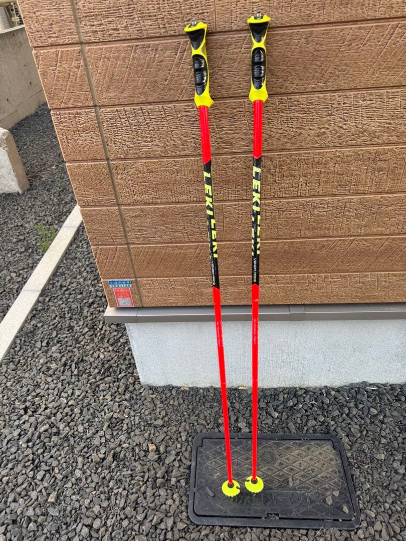 LEKI VENOM RACE スキー用ストック117cm 値下げしました