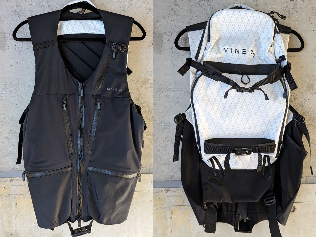 BURTON mine77 バックカントリー ベスト バック ak ak457