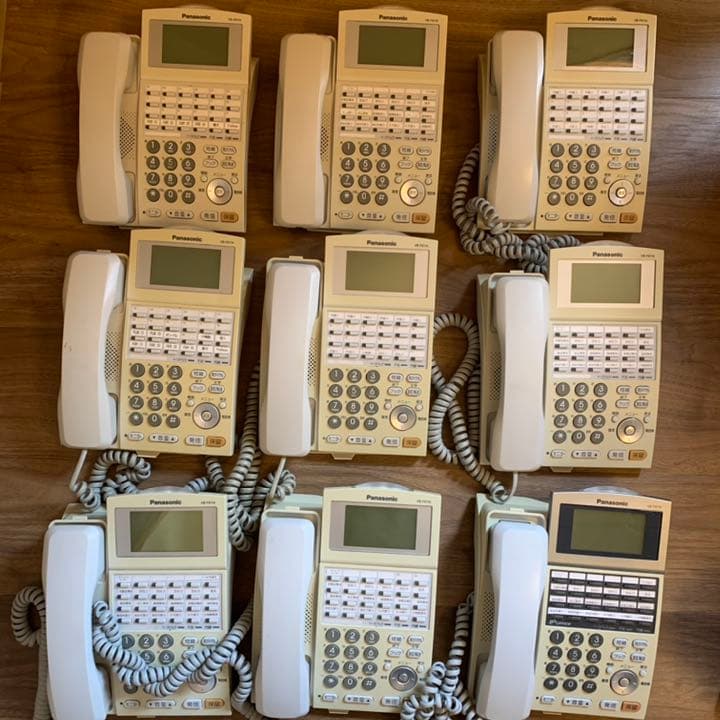 28台セット 大量 まとめ売り パナソニック ビジネスフォン vb-f611ka