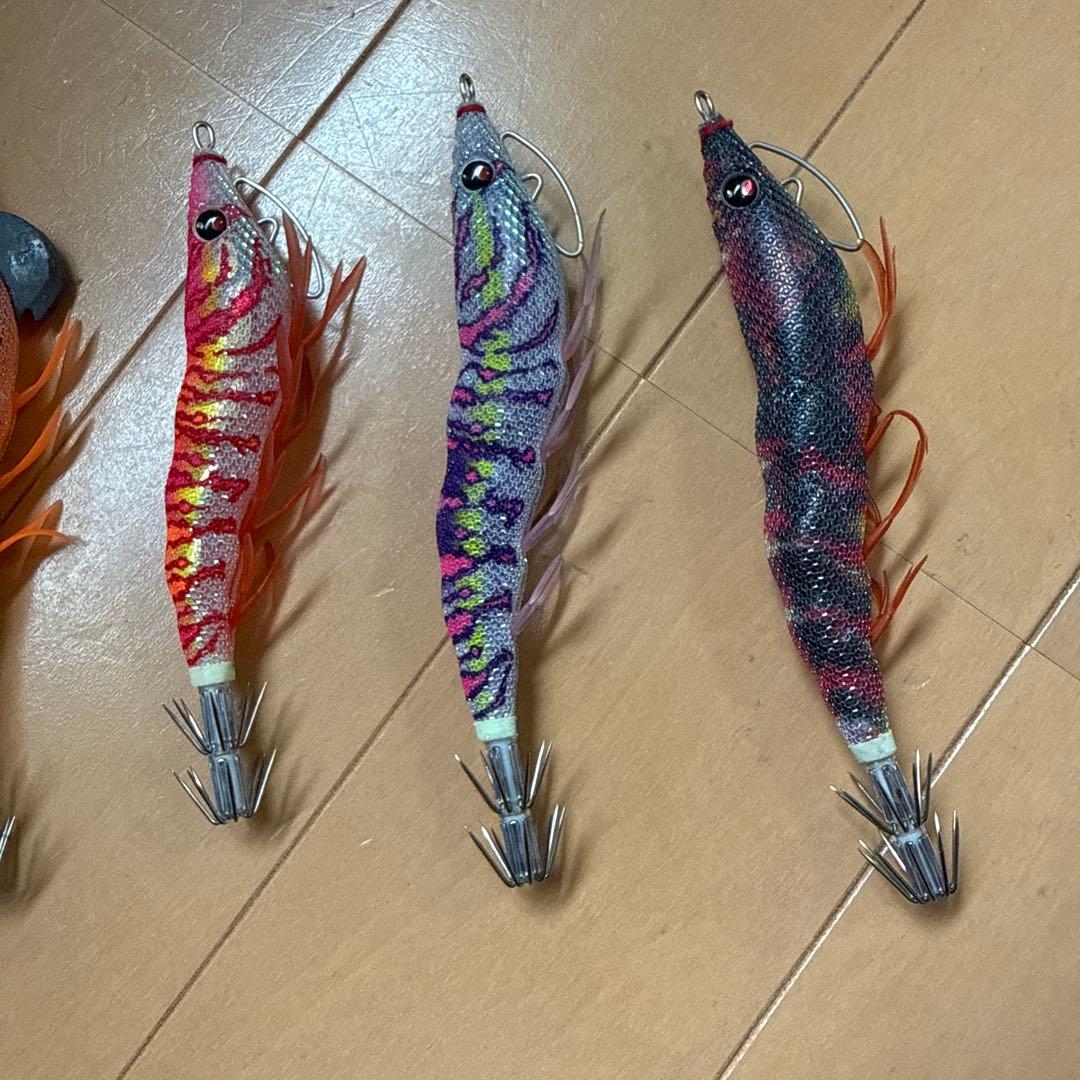 エギ各種19本　(3.5号〜2.5号) まとめ売り