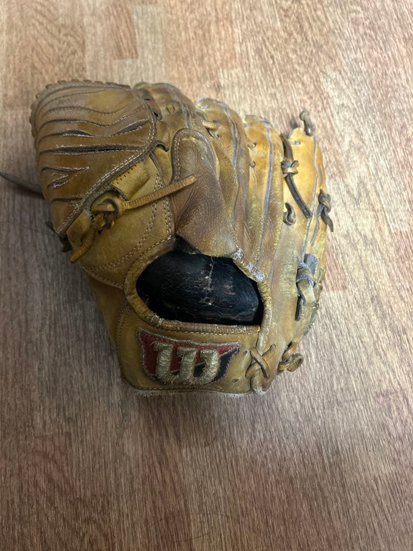 Wilson 硬式野球グローブ イエロー