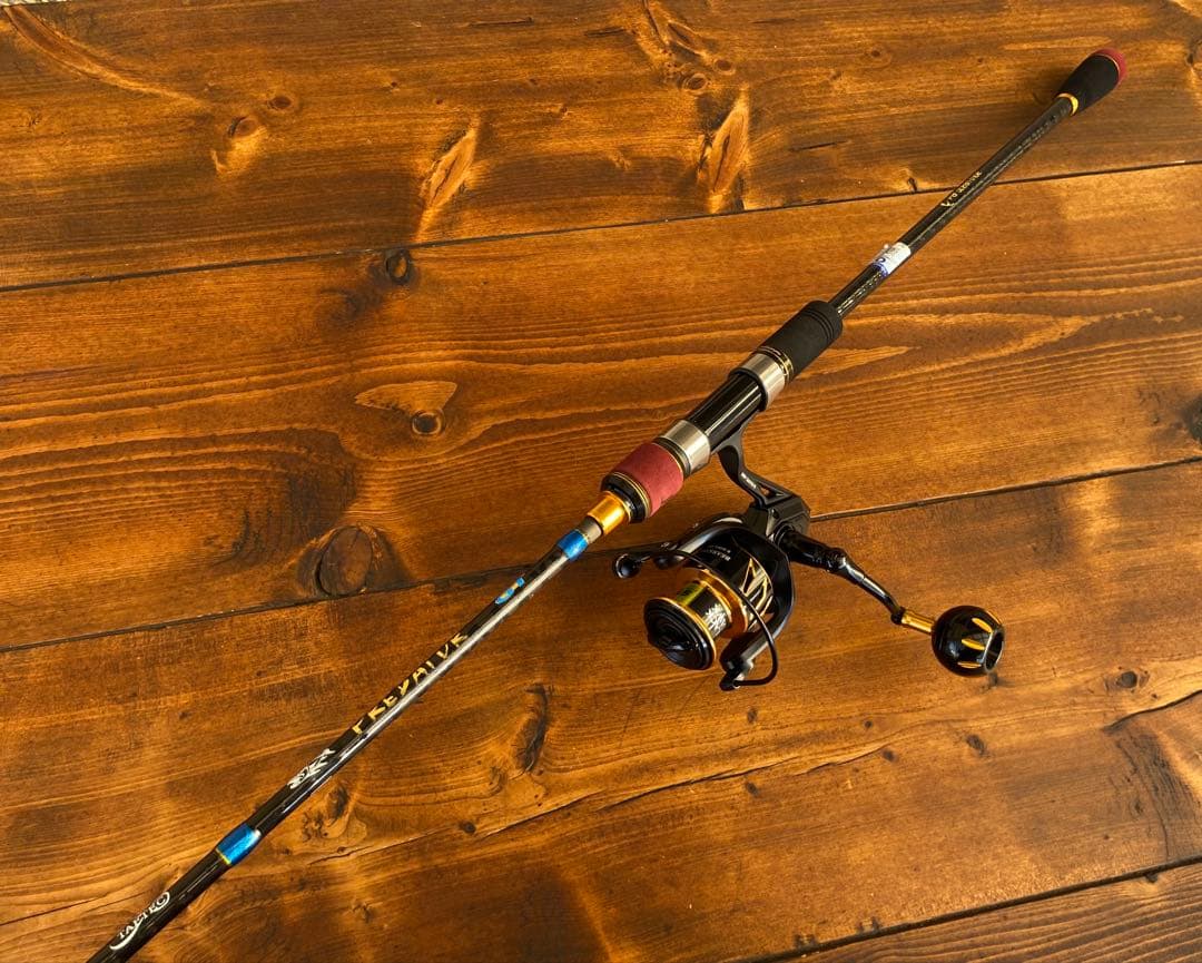 ジギングロッド　スピニングパックロッド　Fujiガイド タイラバ　3ピースロッド