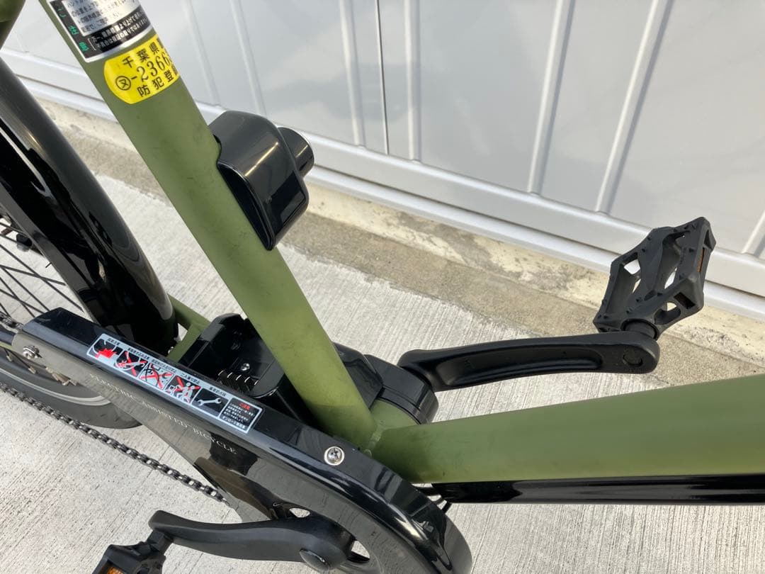 PELTECH ペルテックTDA-712L電動アシストクロス　インチ外装7段