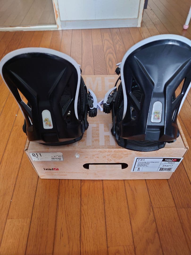 極美品　HEAD　ビンディング　子供　ジュニア
