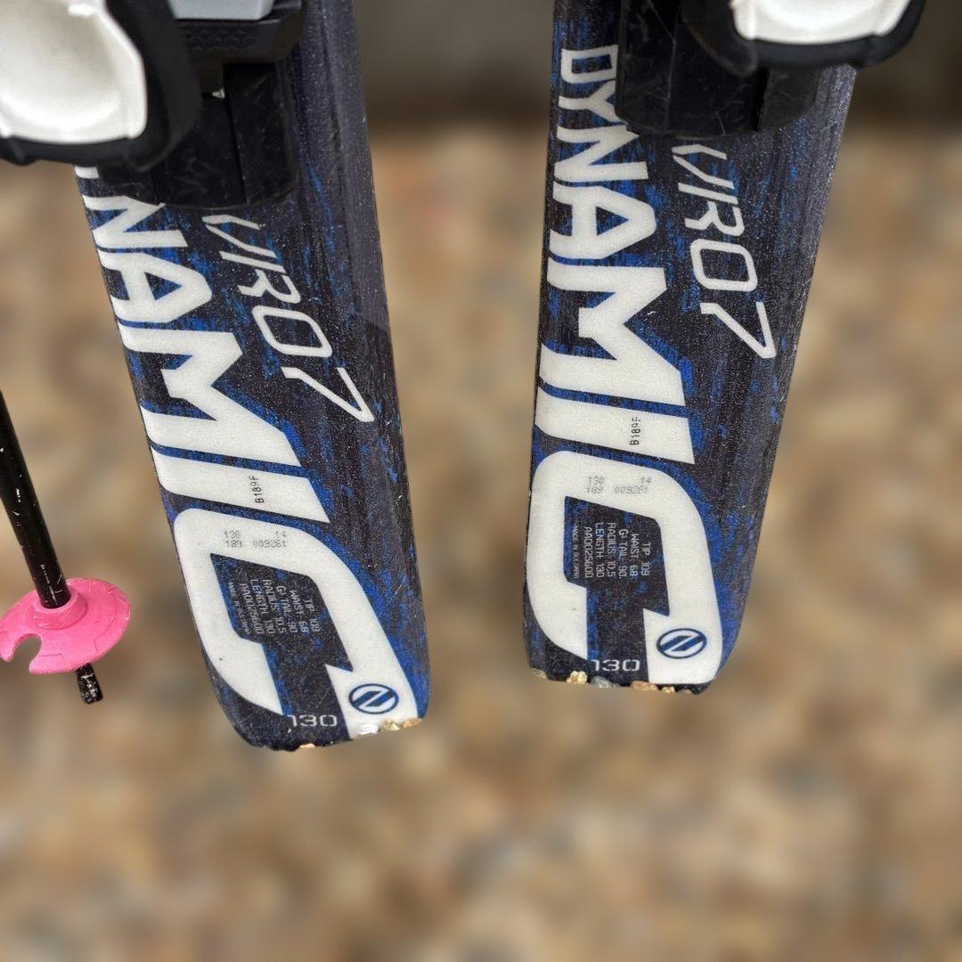 DYNAMIC スキー板　ストックおまけ