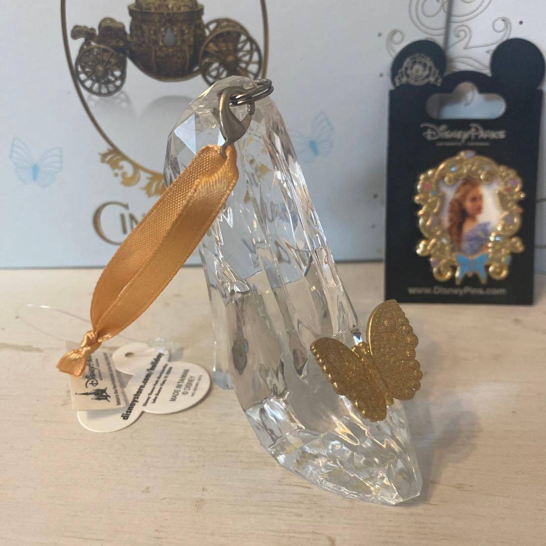 【日本未発売 ★激レア】ディズニー　シンデレラ　オーナメント　ピンバッジ　セット
