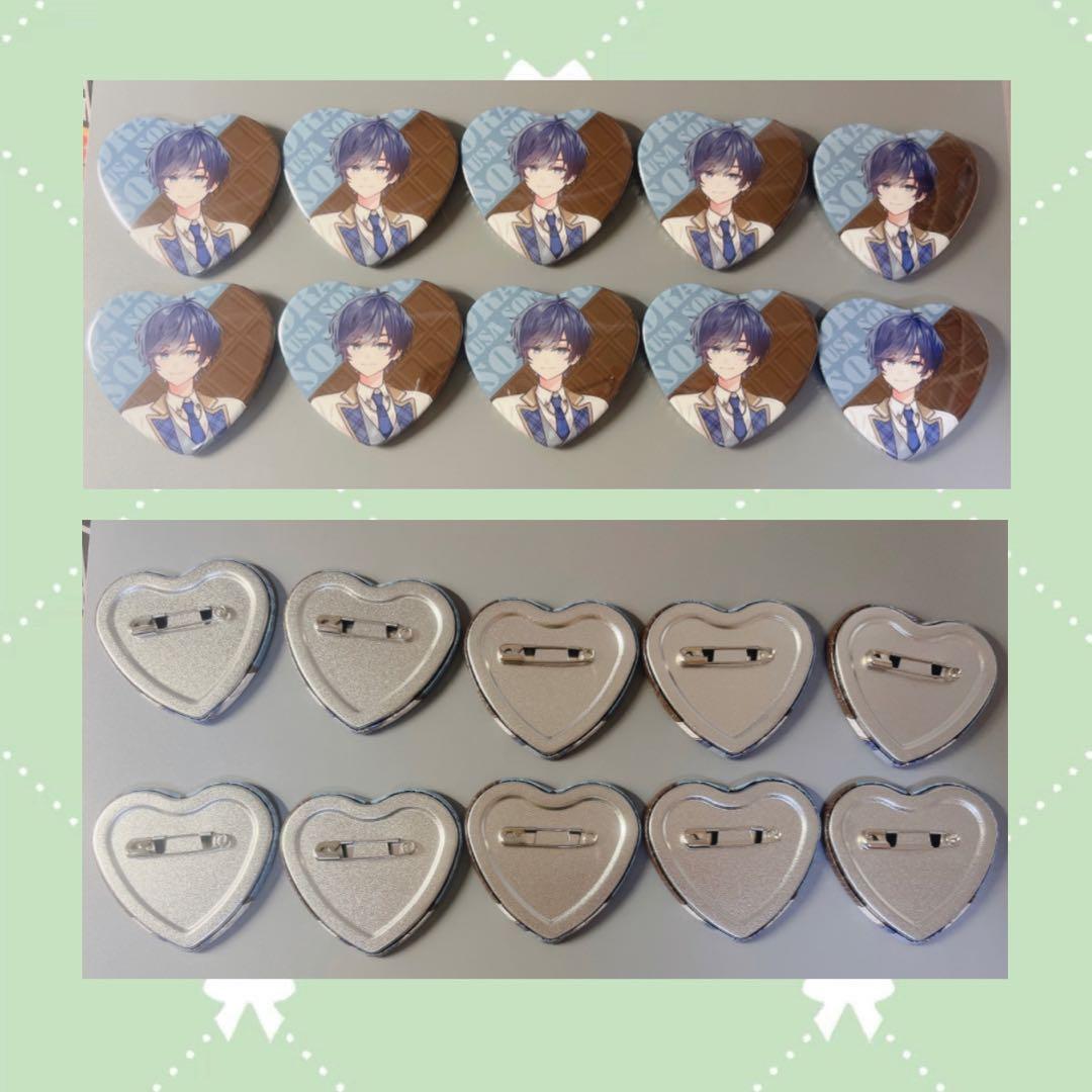 そらる タキシード 缶バッジ バレンタイン