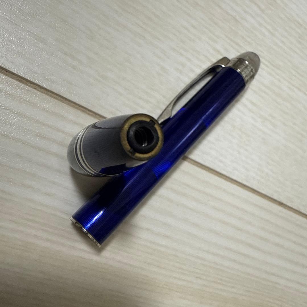 モンブラン スターウォーカー クールブルー ボールペン　ジャンク品