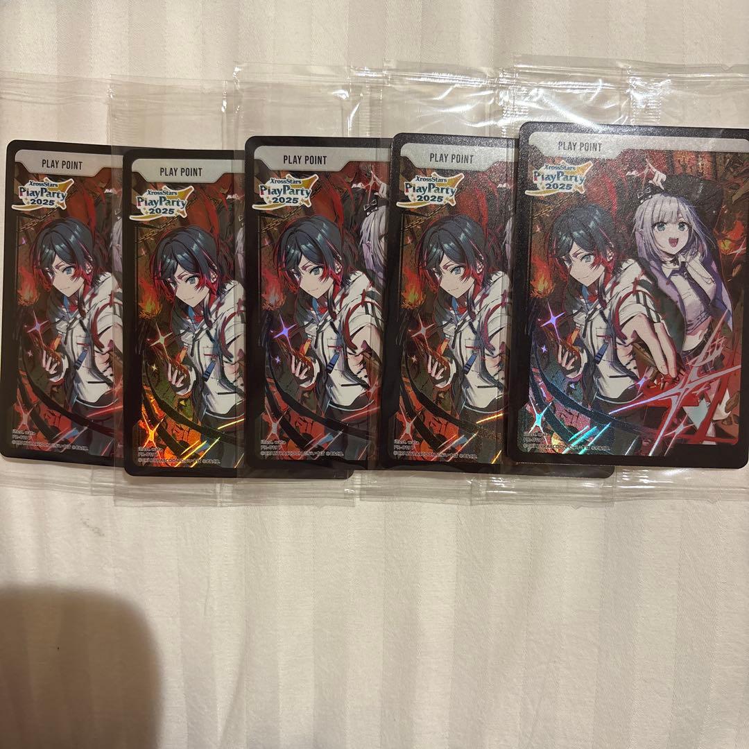クロスタ pp プロモ 5枚　Xross Stars Play Party