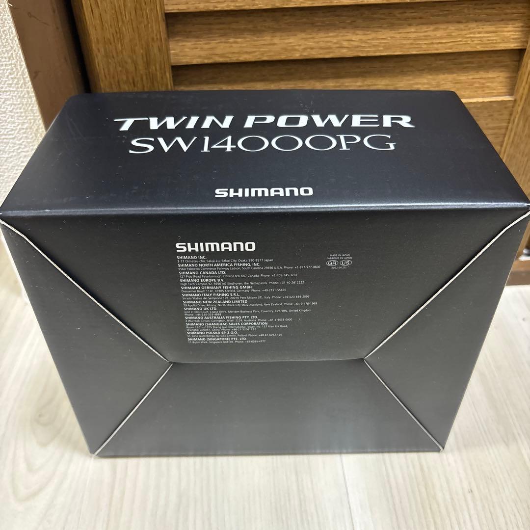 新品未使用　SHIMANO TWIN POWER 21 SW14000PG