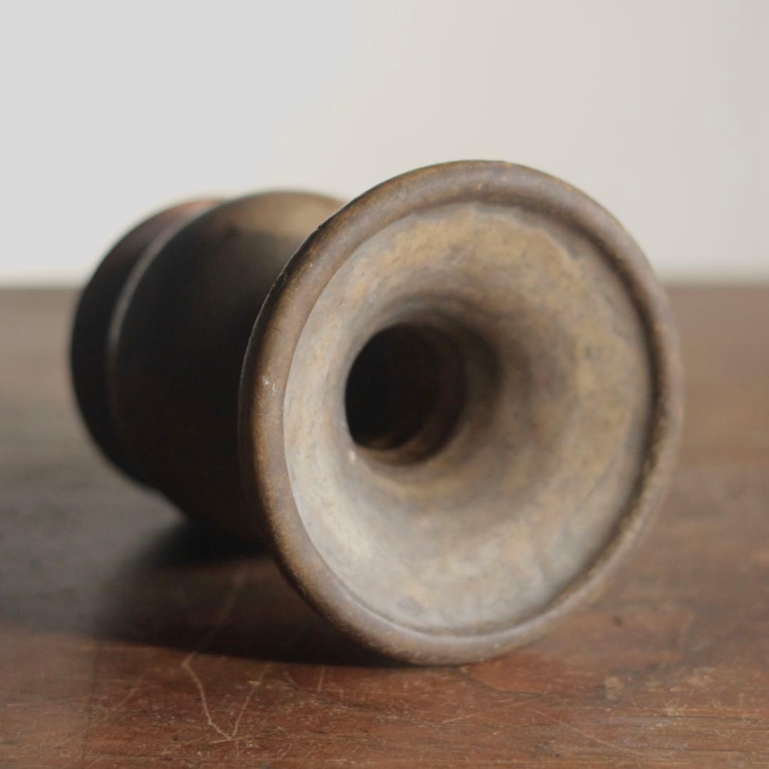 古い 仏花器 花器 古道具 アンティーク