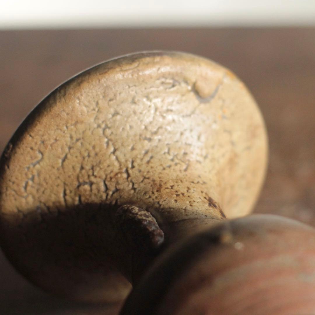 古い 仏花器 花器 古道具 アンティーク