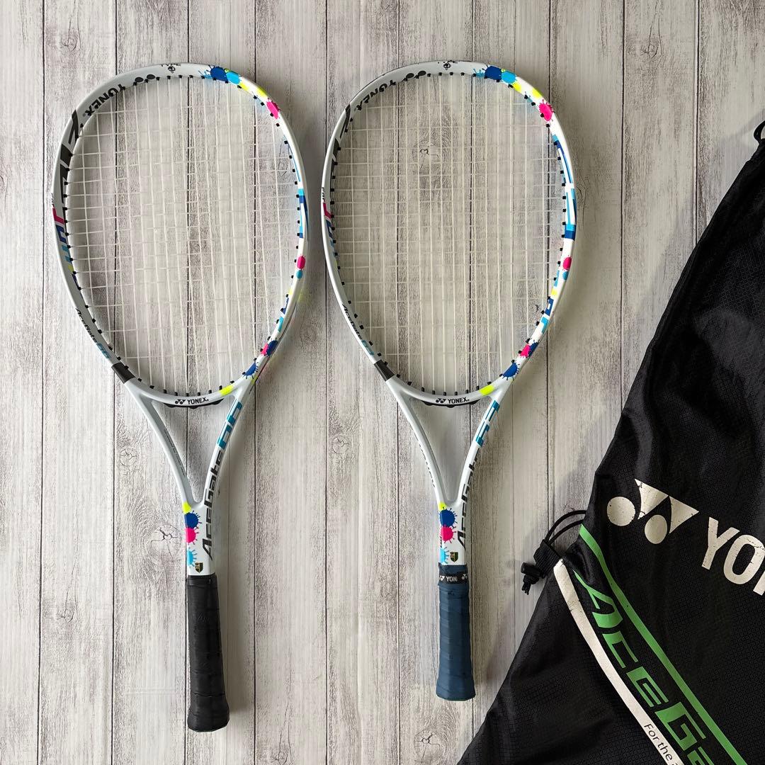 YONEX AceGate 66 63 ラケット 2本セット 軟式　ソフトテニス