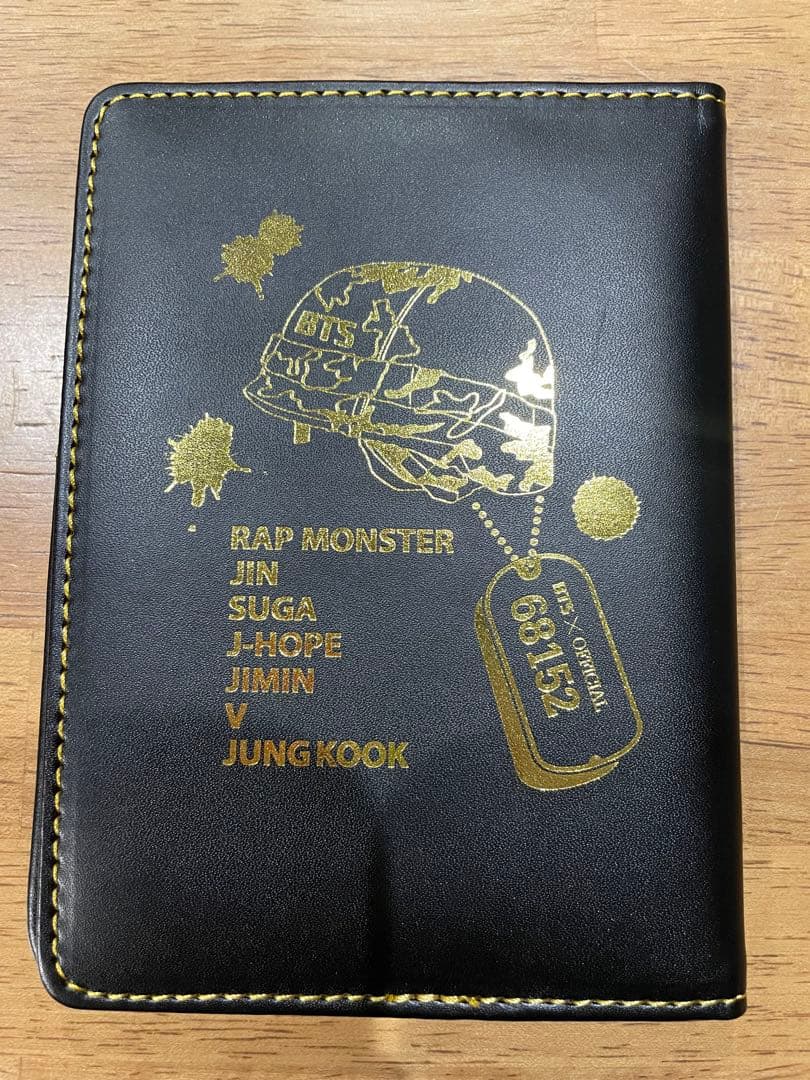 BTS テテ　テヒョン　直筆サイン入り　パスポートケース