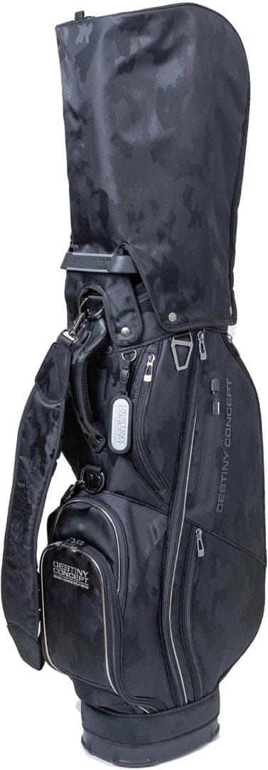 DESTINY CONCEPT デュアル キャディバッグ カモフラブラック