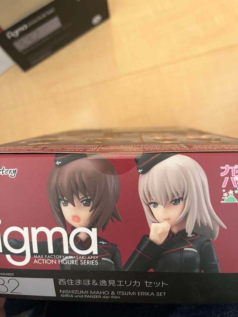 【新品+中古計2点セット】ガルパン　figma 西住まほ&逸見エリカセット